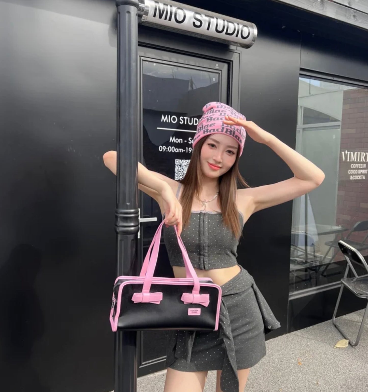 [cn | pre-order] eighteen studio ribbon crossbody bag