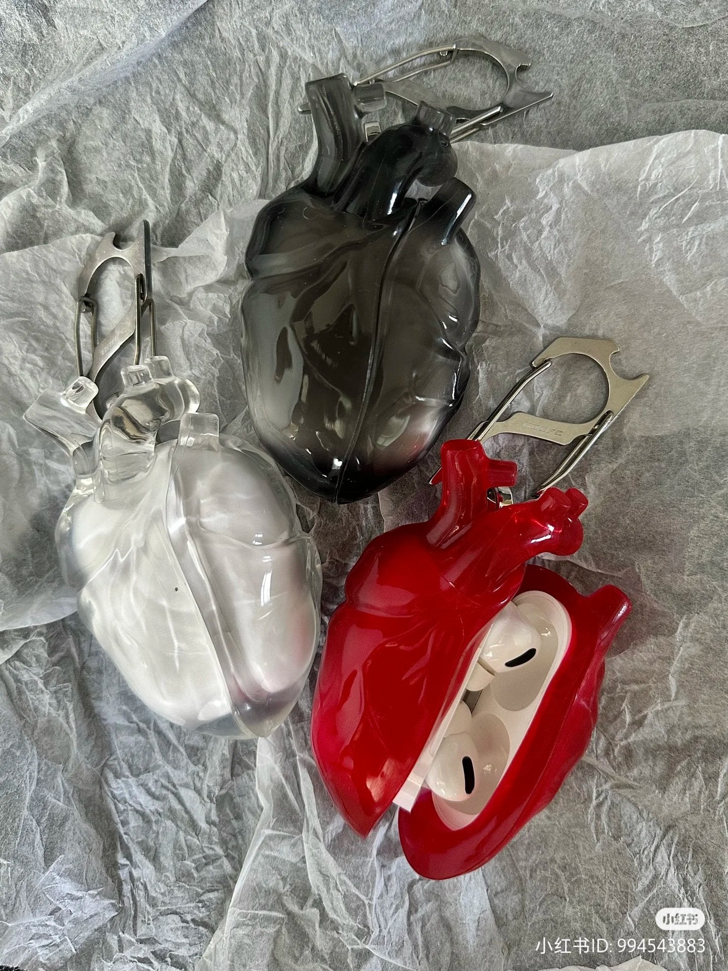 [cn | pre-order] human anatomy heart airpods case