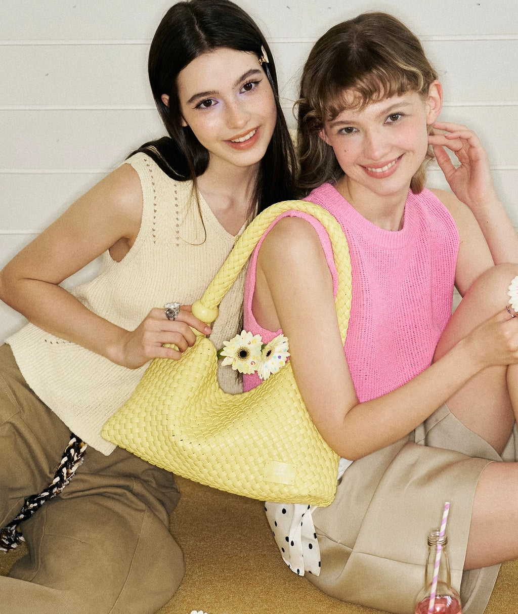 [cn | pre-order] muva woven shoulder bag