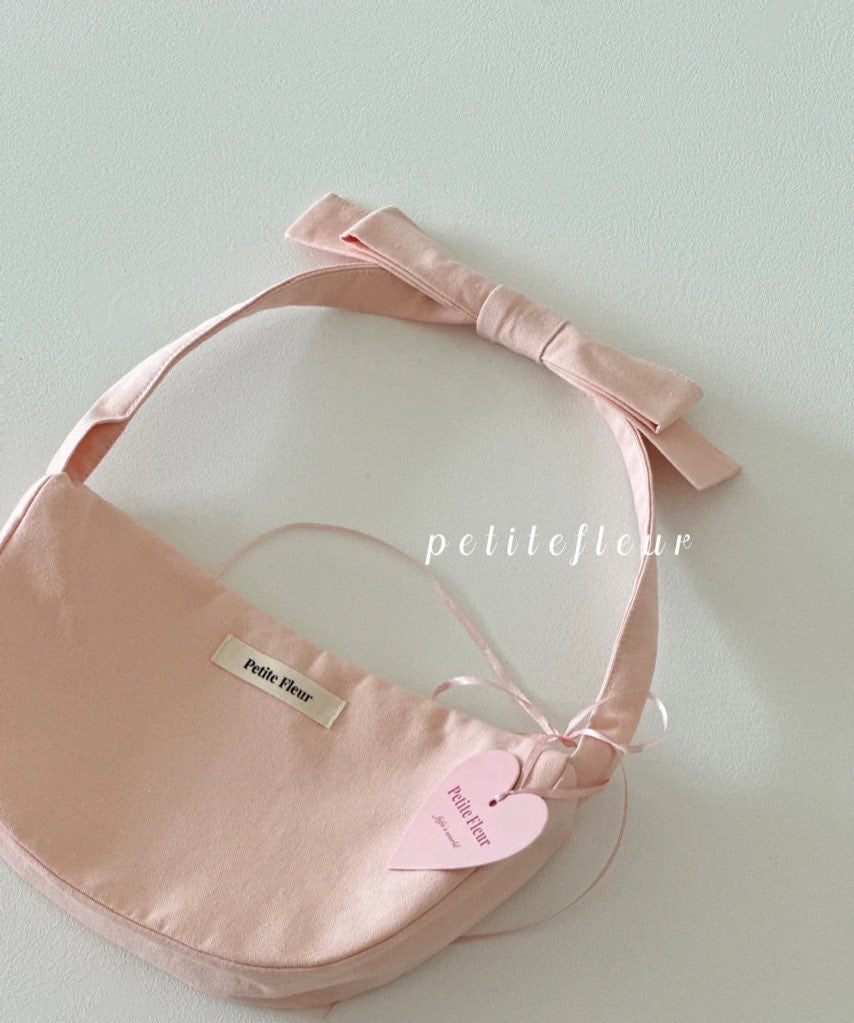 [cn | pre-order] petite fleur moon canvas shoulder bag