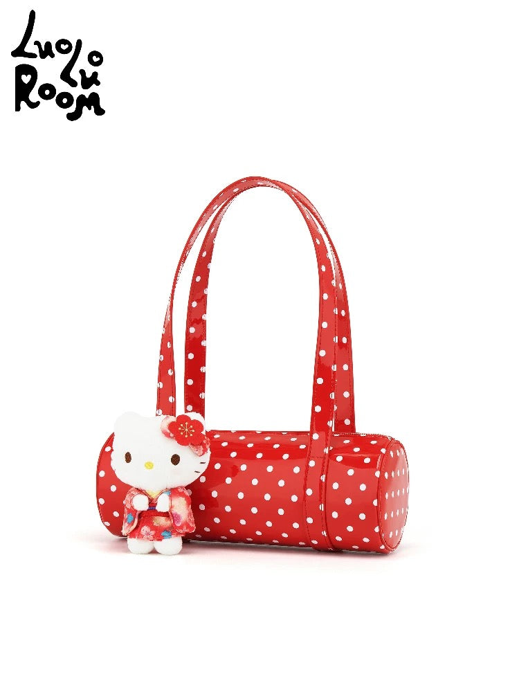[cn | pre-order] luoluoroom polka dot cake hobo bag (plus)