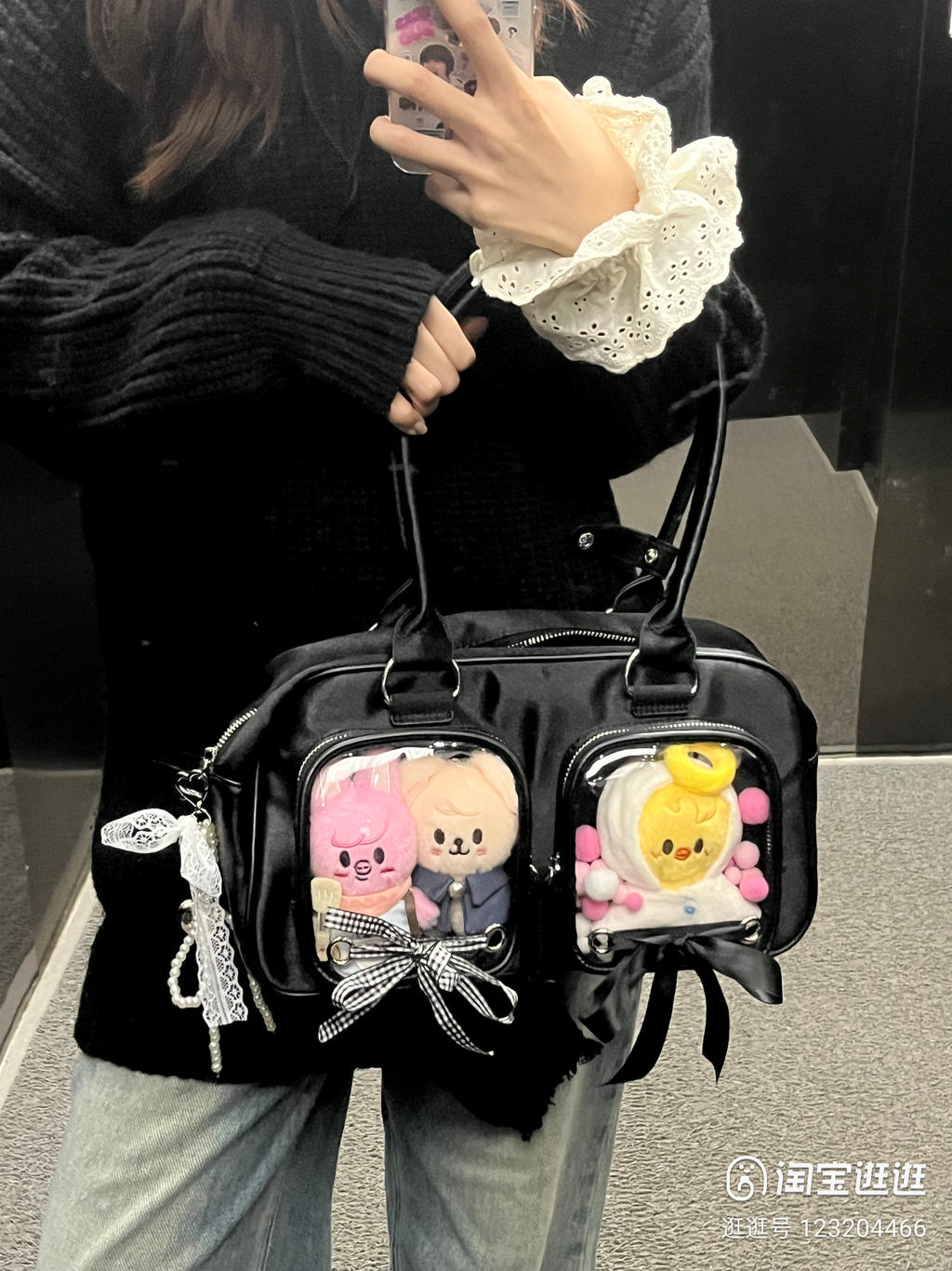 [cn | pre-order] bow pocket ita shoulder bag