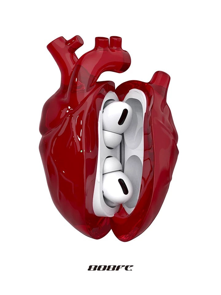 [cn | pre-order] human anatomy heart airpods case