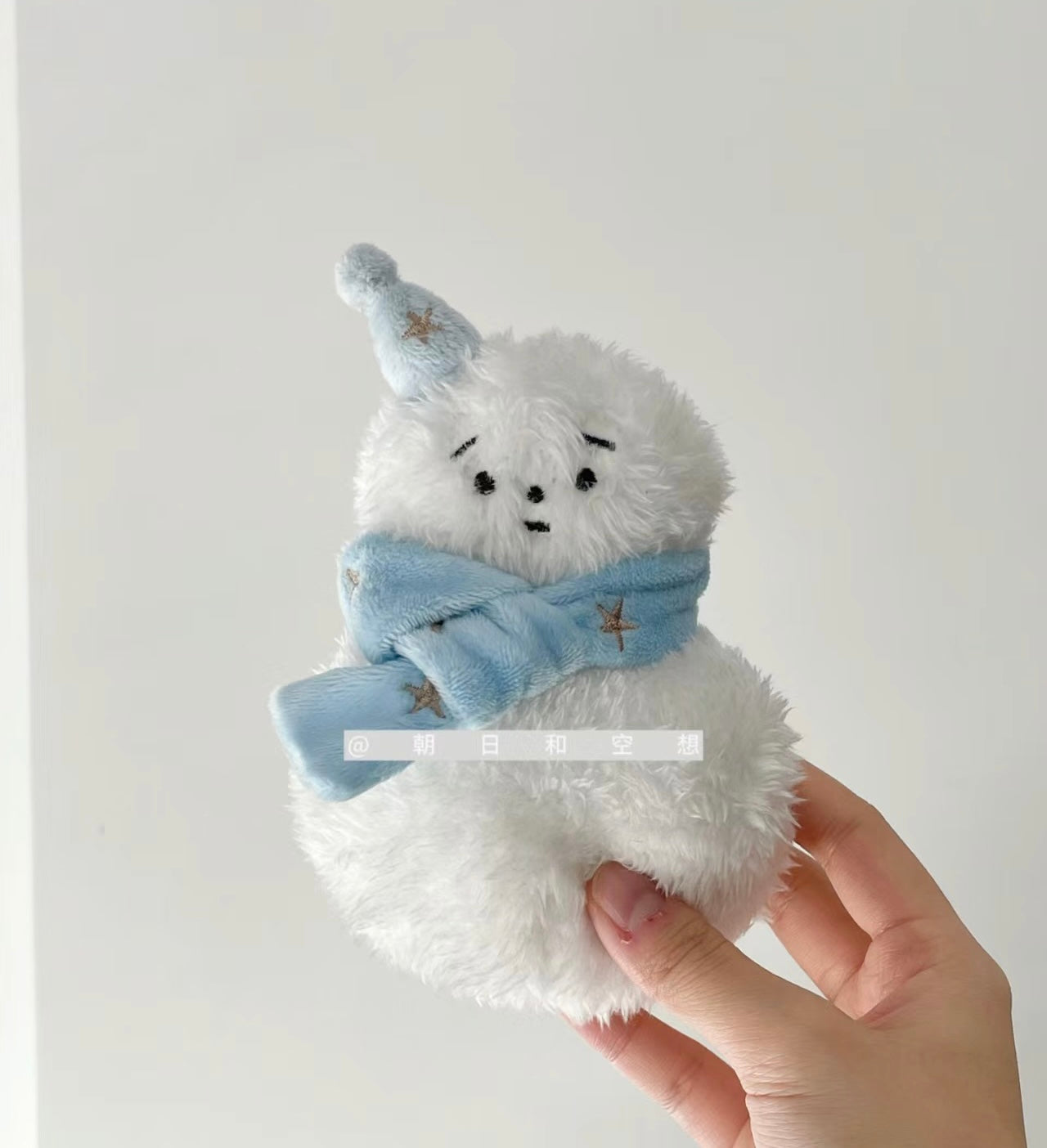 [cn | pre-order] snowman plush pouch keyring