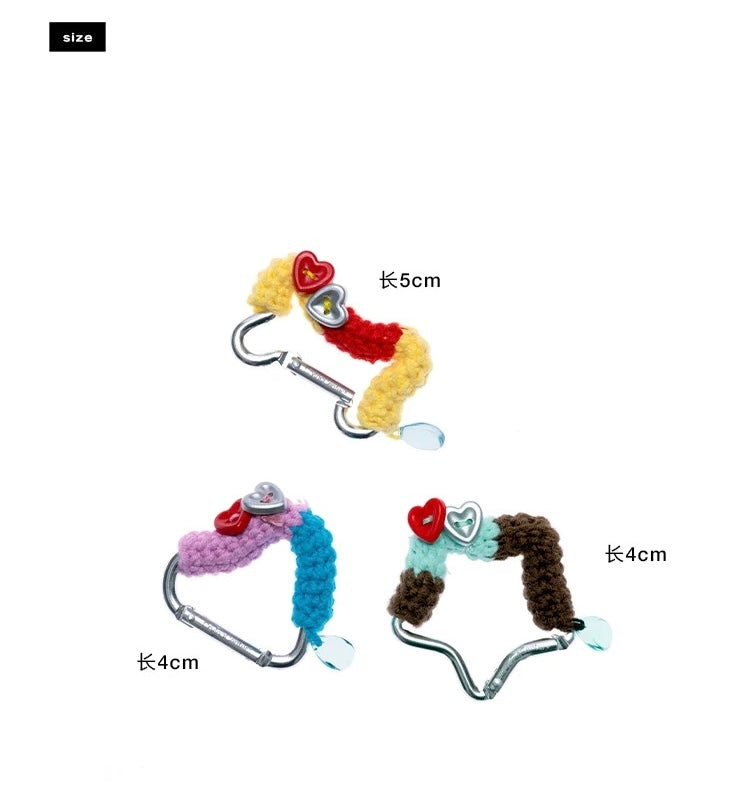 [cn | pre-order] crying center crochet carabiner