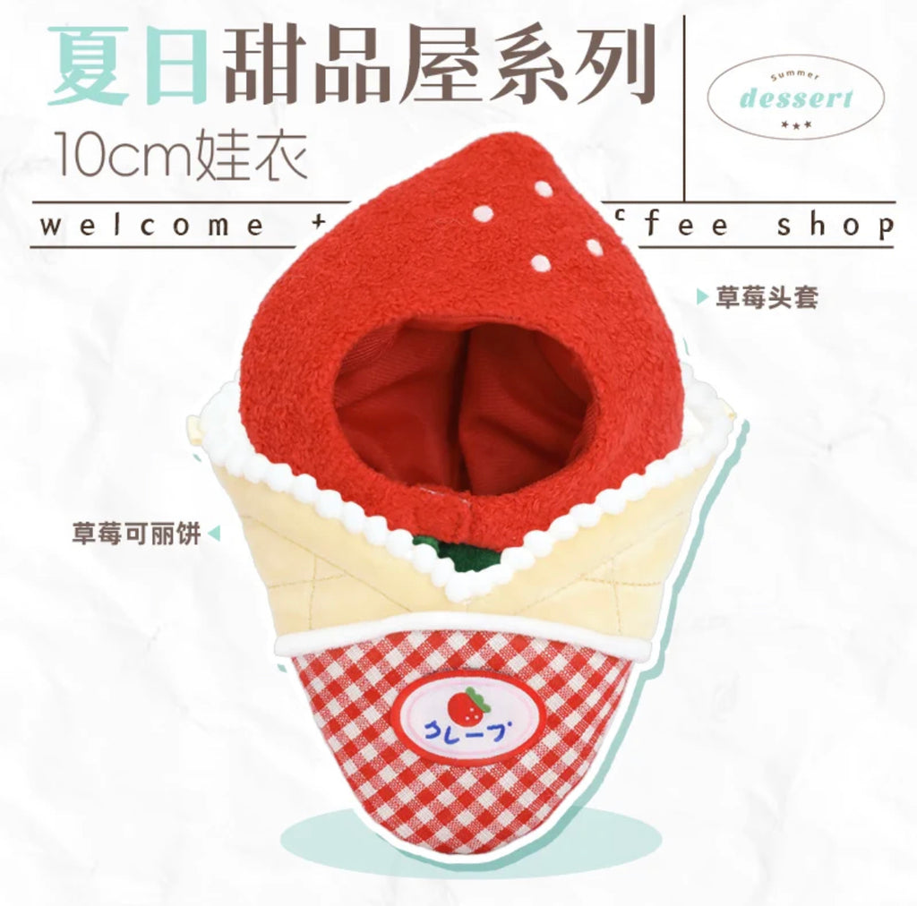 [cn | pre-order] coffee shop 10 cm doll clothes by uchuuu store
