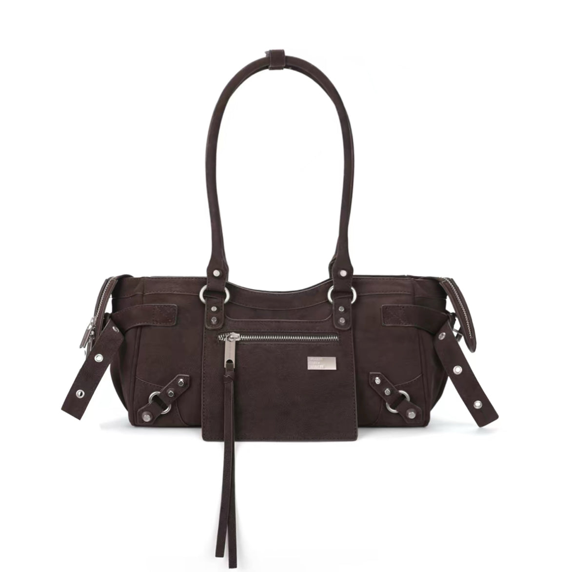 [cn | pre-order] jandress horricks rivet underarm motorcycle shoulder bag