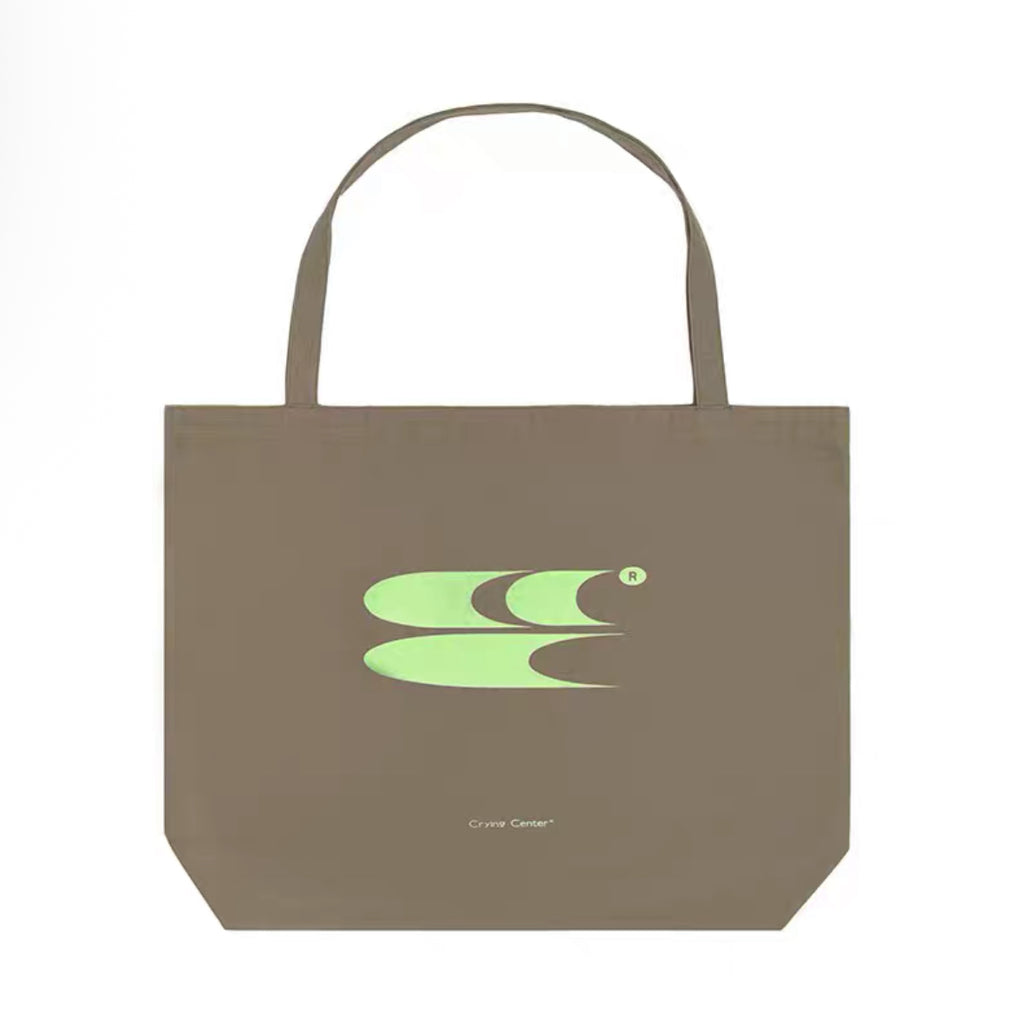 [cn | pre-order] crying center large logo tote bag