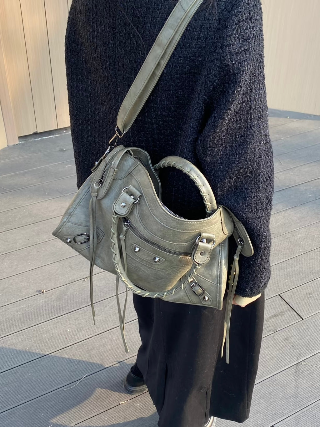 [cn | pre-order] jandress paris locomotive hand bag