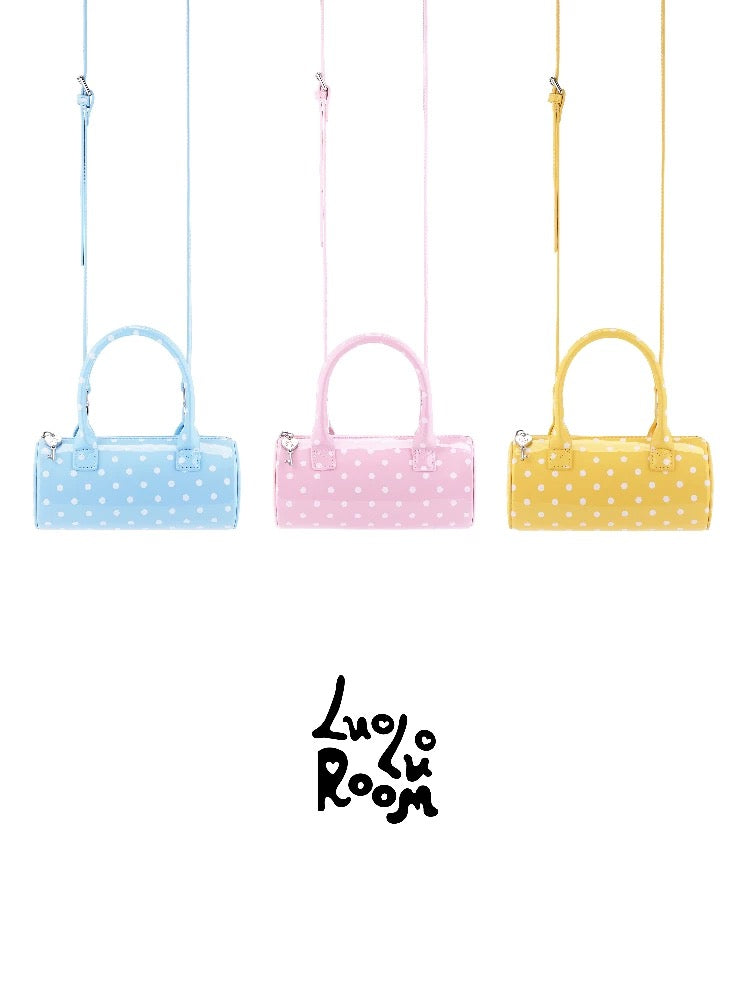 [cn | pre-order] luoluoroom polka dot cake hobo bag (mini)
