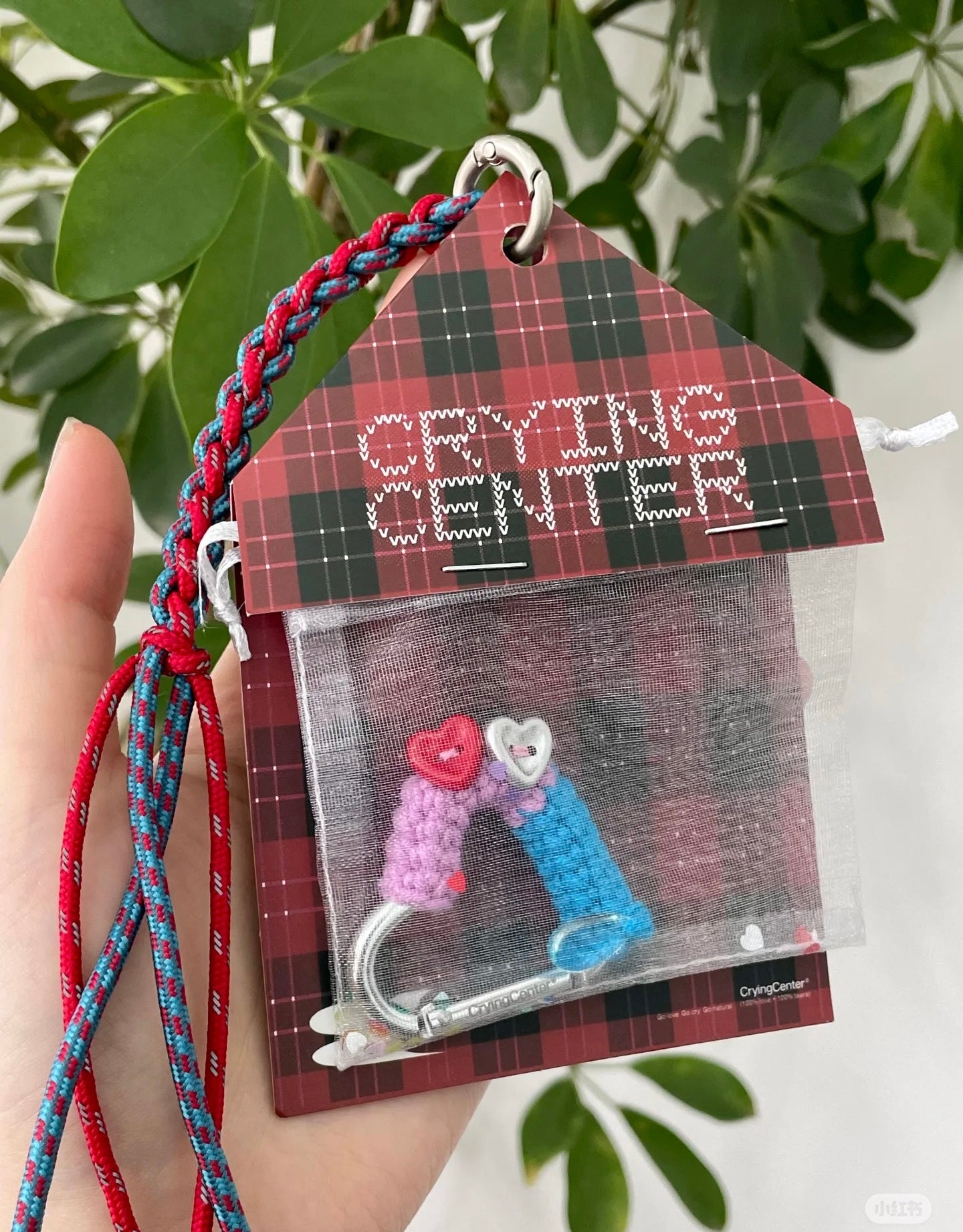 [cn | pre-order] crying center crochet carabiner