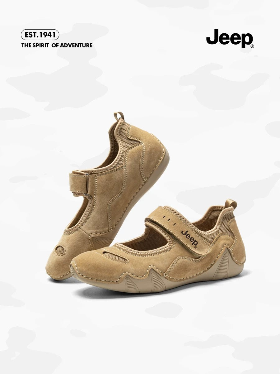 [cn | pre-order] jeep x the spirit of adventure lightweight mary jane shoes