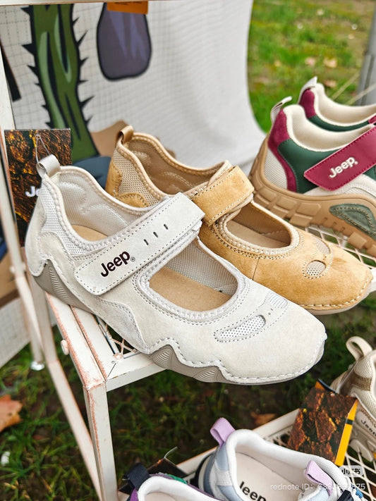 [cn | pre-order] jeep x the spirit of adventure lightweight mary jane shoes