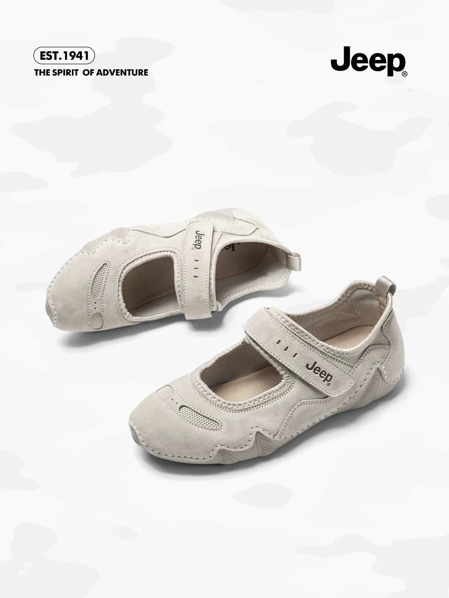 [cn | pre-order] jeep x the spirit of adventure lightweight mary jane shoes