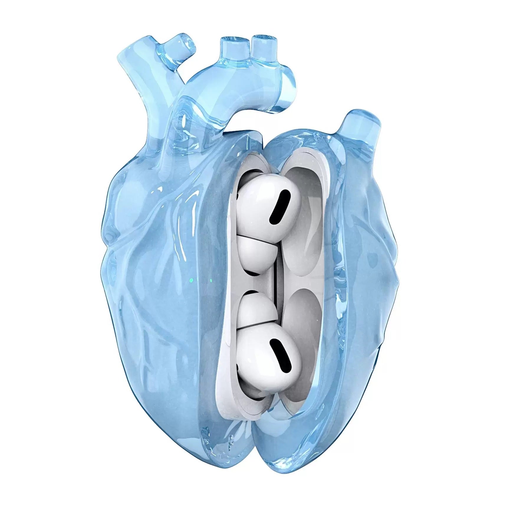 [cn | pre-order] human anatomy heart airpods case