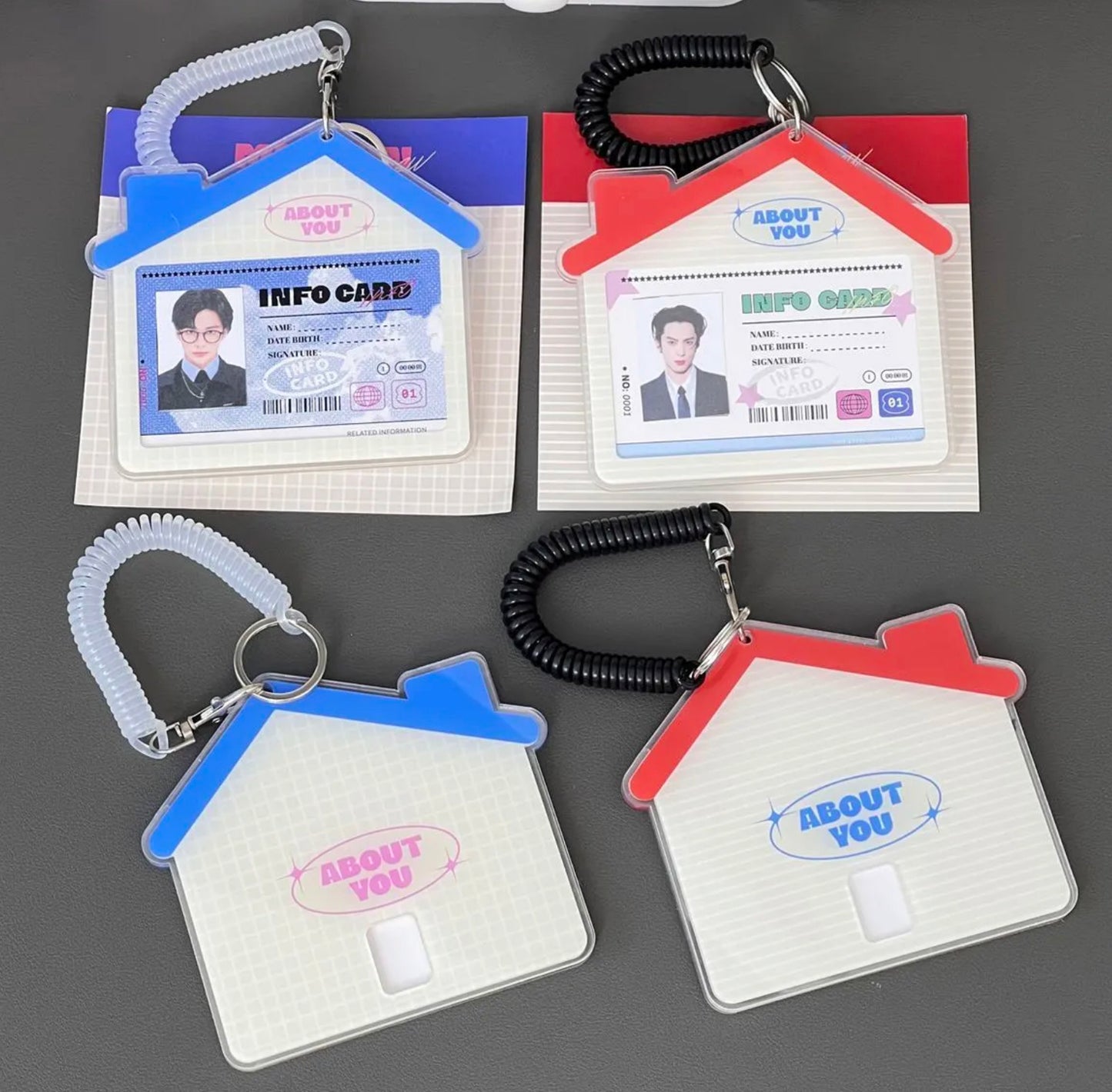 [cn | pre-order] house acrylic photocard holder