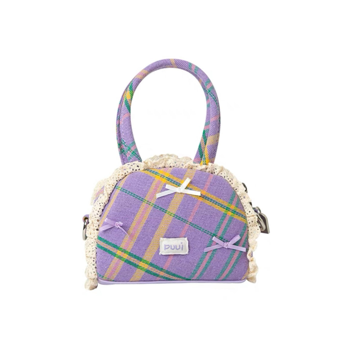 [cn | pre-order] puui checkered mini bag