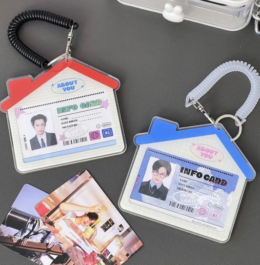 [cn | pre-order] house acrylic photocard holder