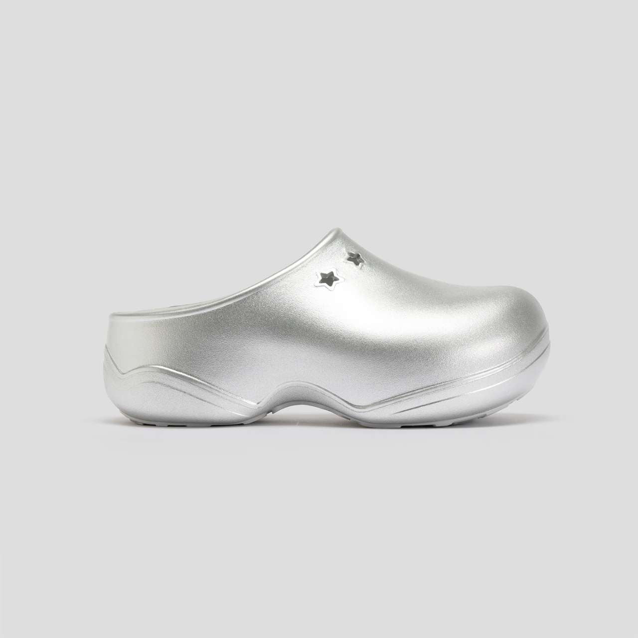 [cn | pre-order] goodbai goodees star fluffy clogs mules slip on shoes