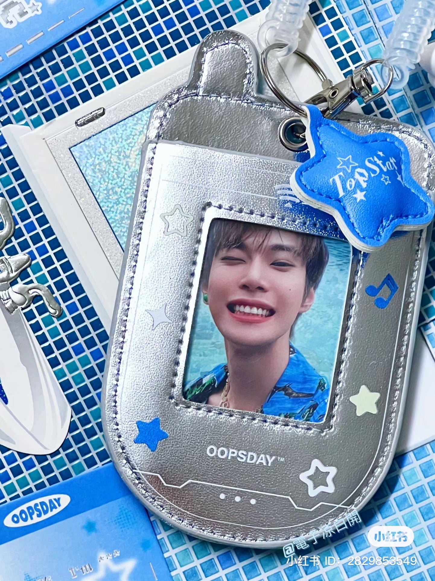 [cn | pre-order] oopsday flip phone photocard holder