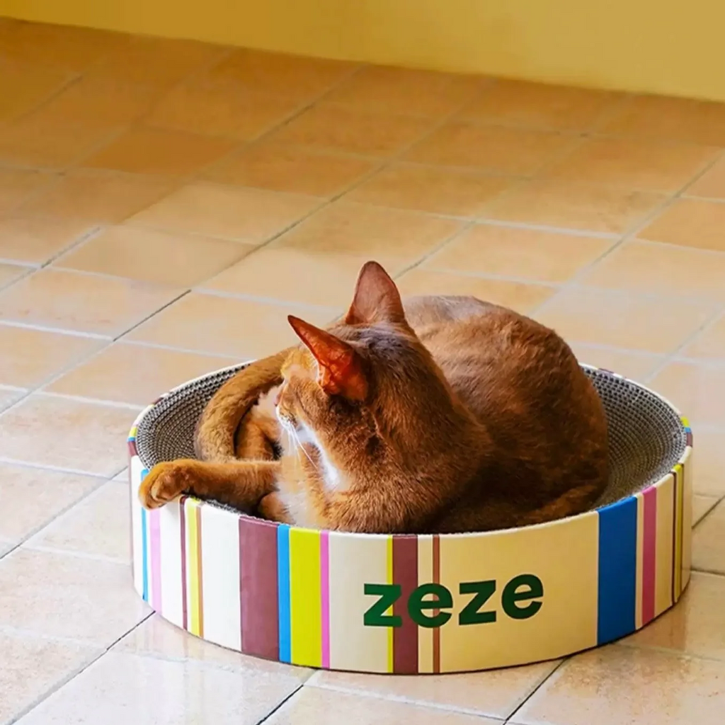 <pets | pre-order> [zeze] cat scratcher lounge scratch pad