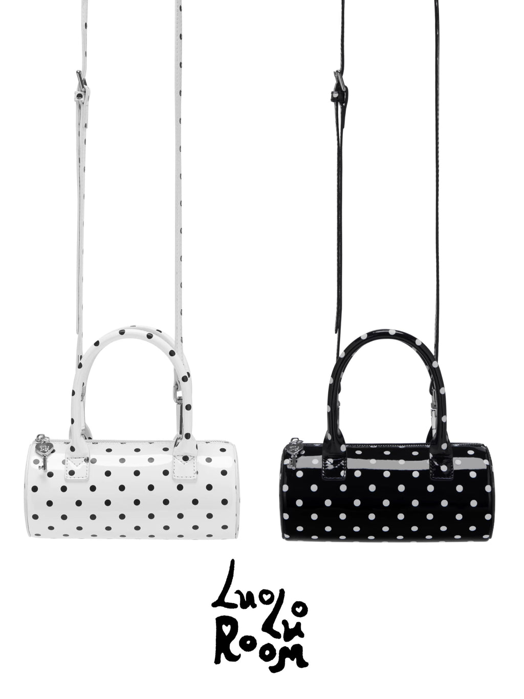 [cn | pre-order] luoluoroom polka dot cake hobo bag (mini)