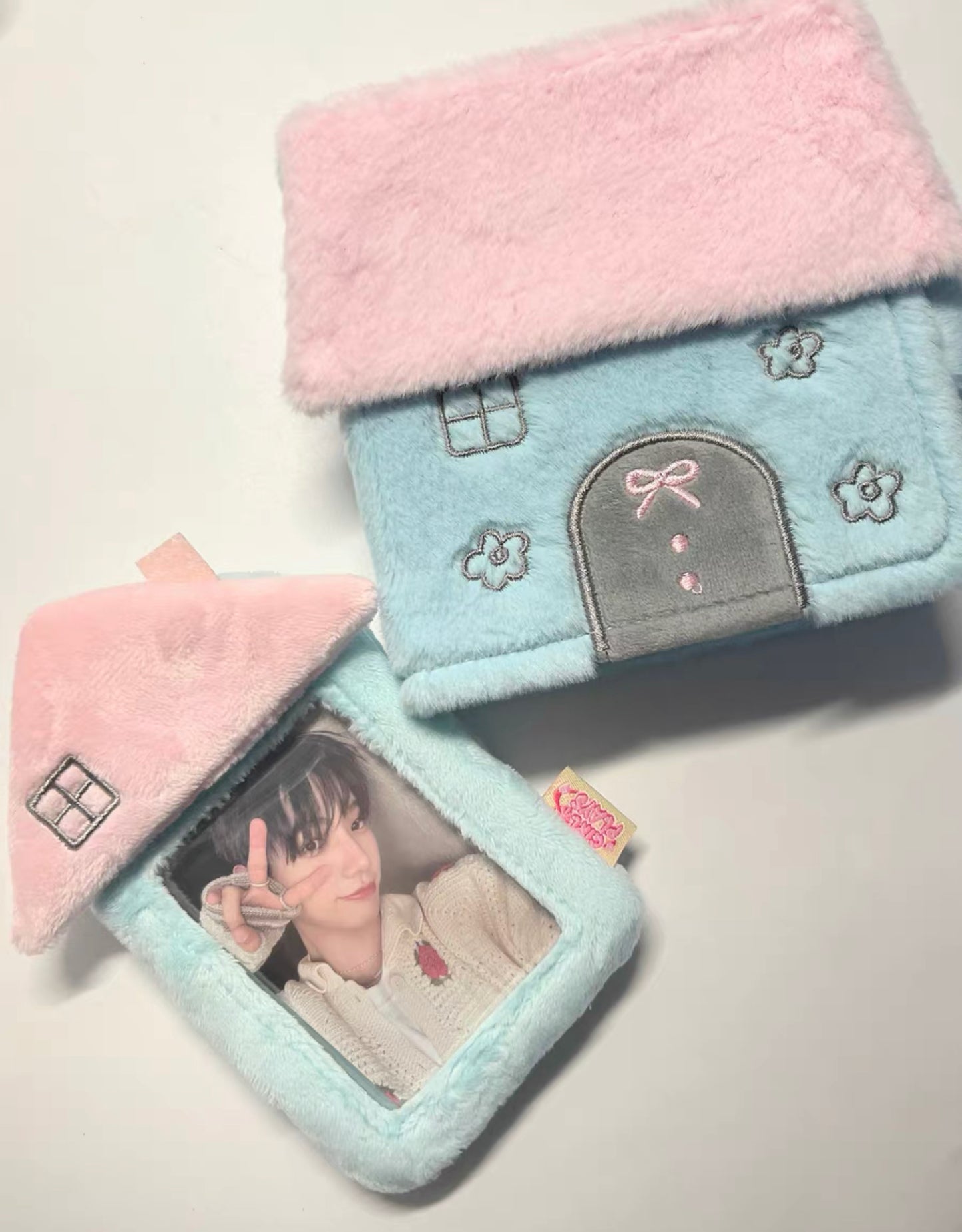 [cn | pre-order] girlplays fluffy house photocard holder