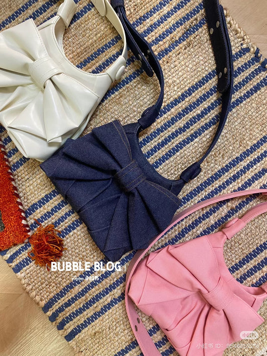 [cn | pre-order] bubbleog 20 cm bow bag