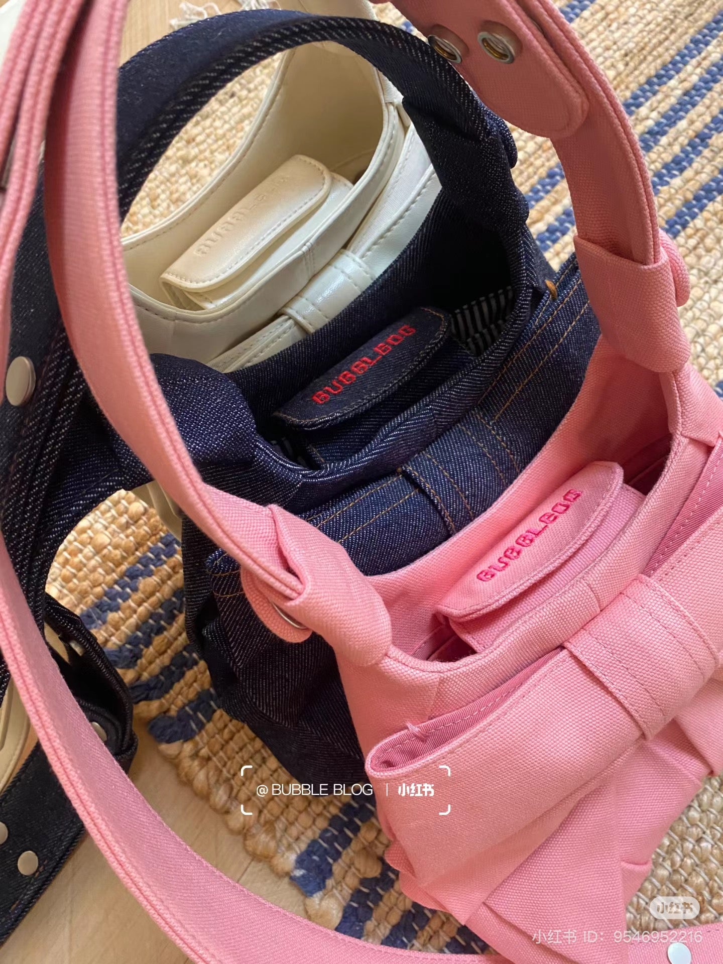 [cn | pre-order] bubbleog 20 cm bow bag