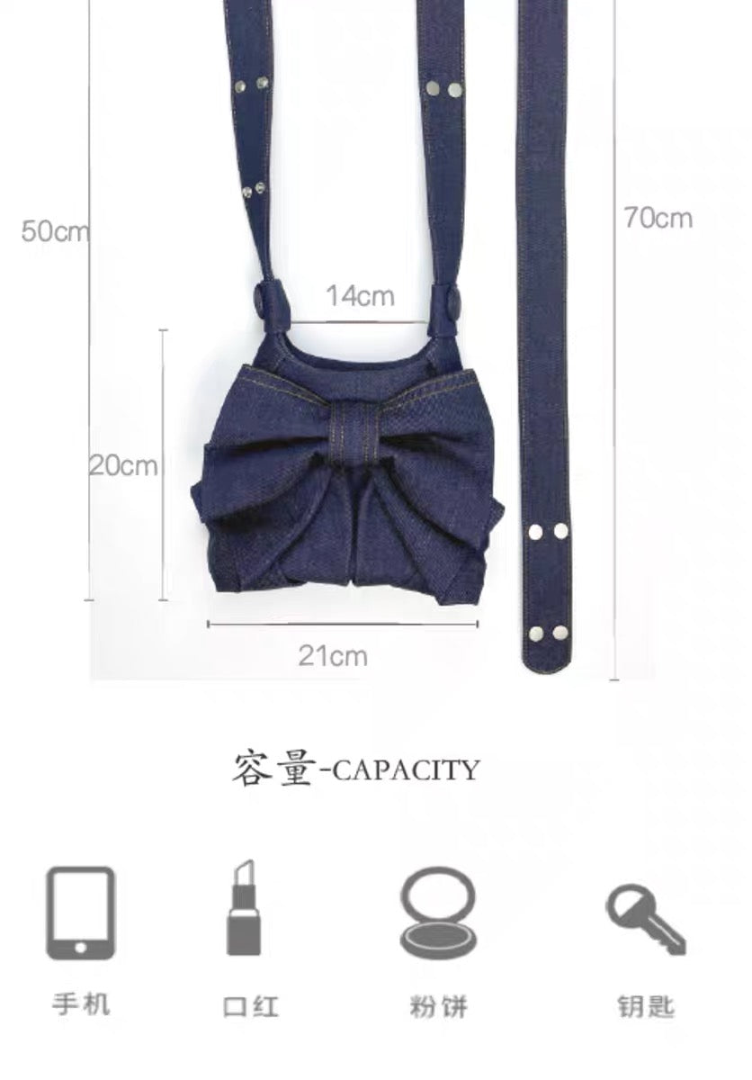 [cn | pre-order] bubbleog 20 cm bow bag