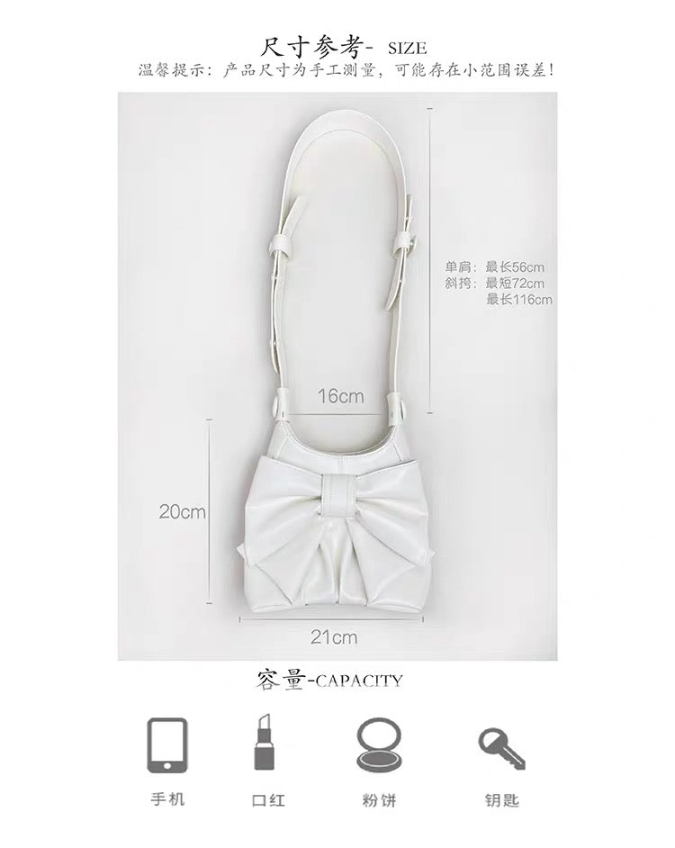 [cn | pre-order] bubbleog 20 cm bow bag