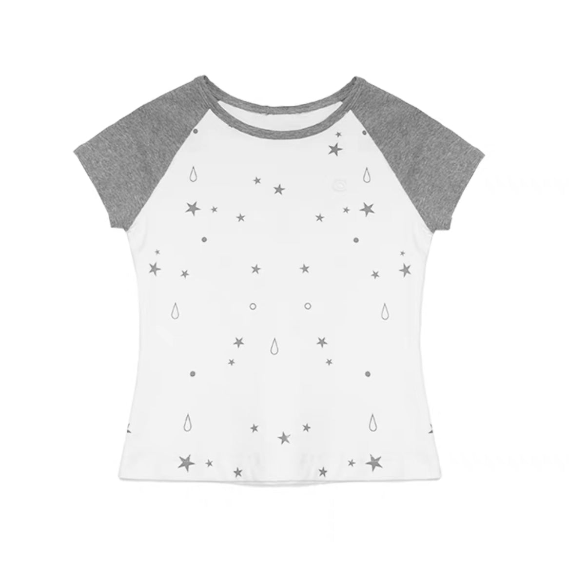 [innomood] tears star raglan top