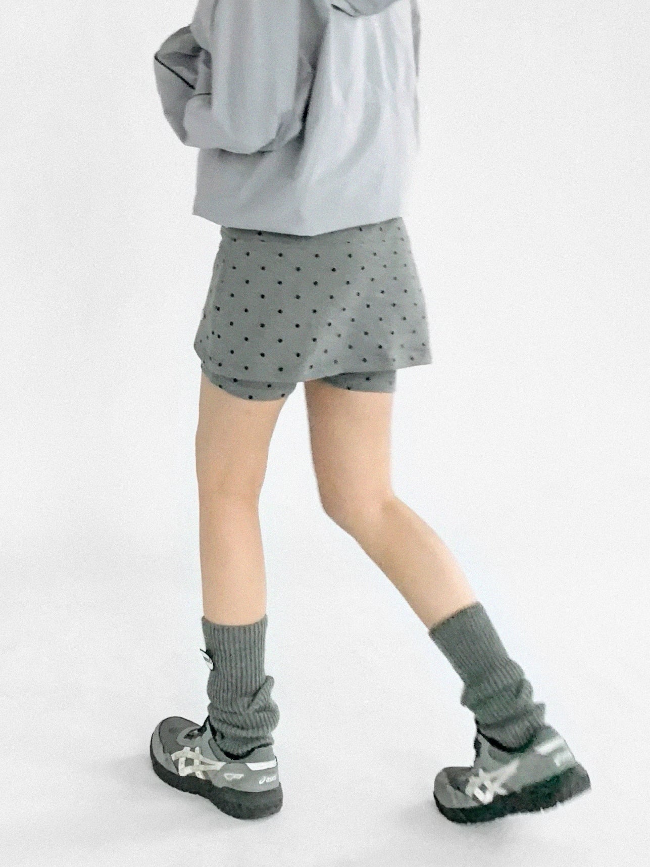 [innomood] polka dot skorts