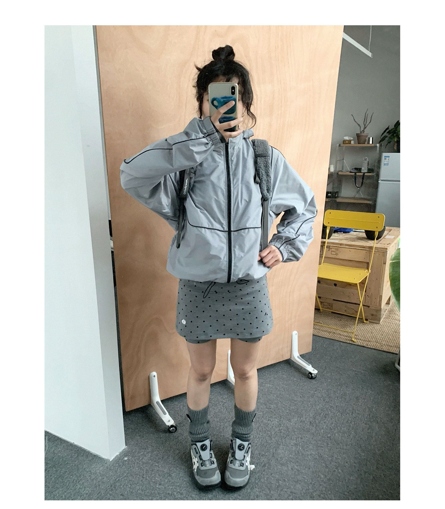 [innomood] polka dot skorts