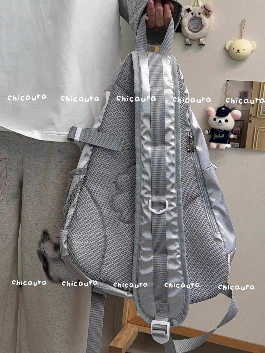 [cn | pre-order] chicaura bow and arrow crossbody ita bag backpack