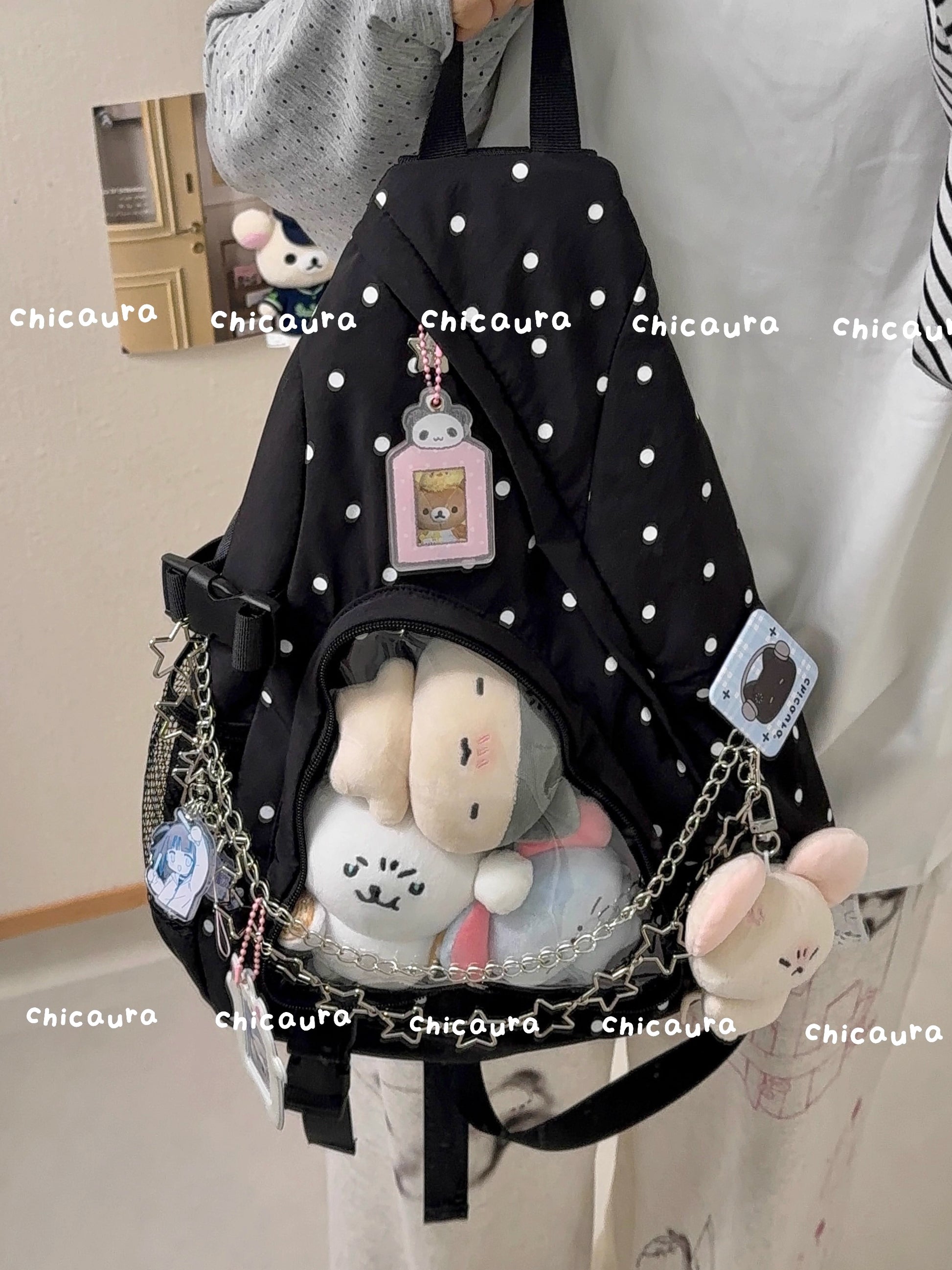 [cn | pre-order] chicaura bow and arrow crossbody ita bag backpack