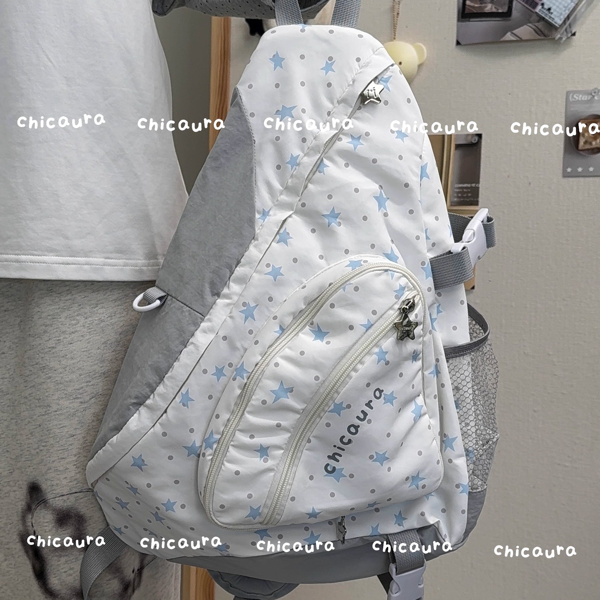 [cn | pre-order] chicaura bow and arrow crossbody ita bag backpack