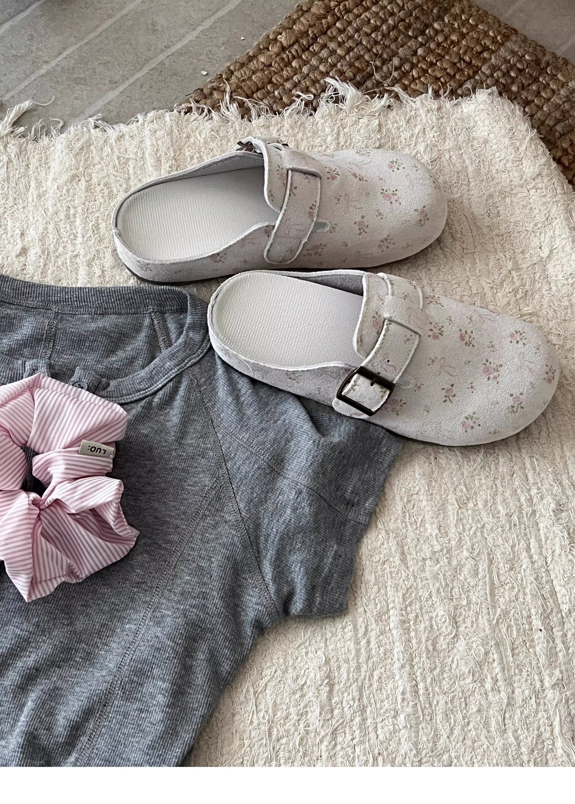 [cn | pre-order] suede loafers slip-ons clogs