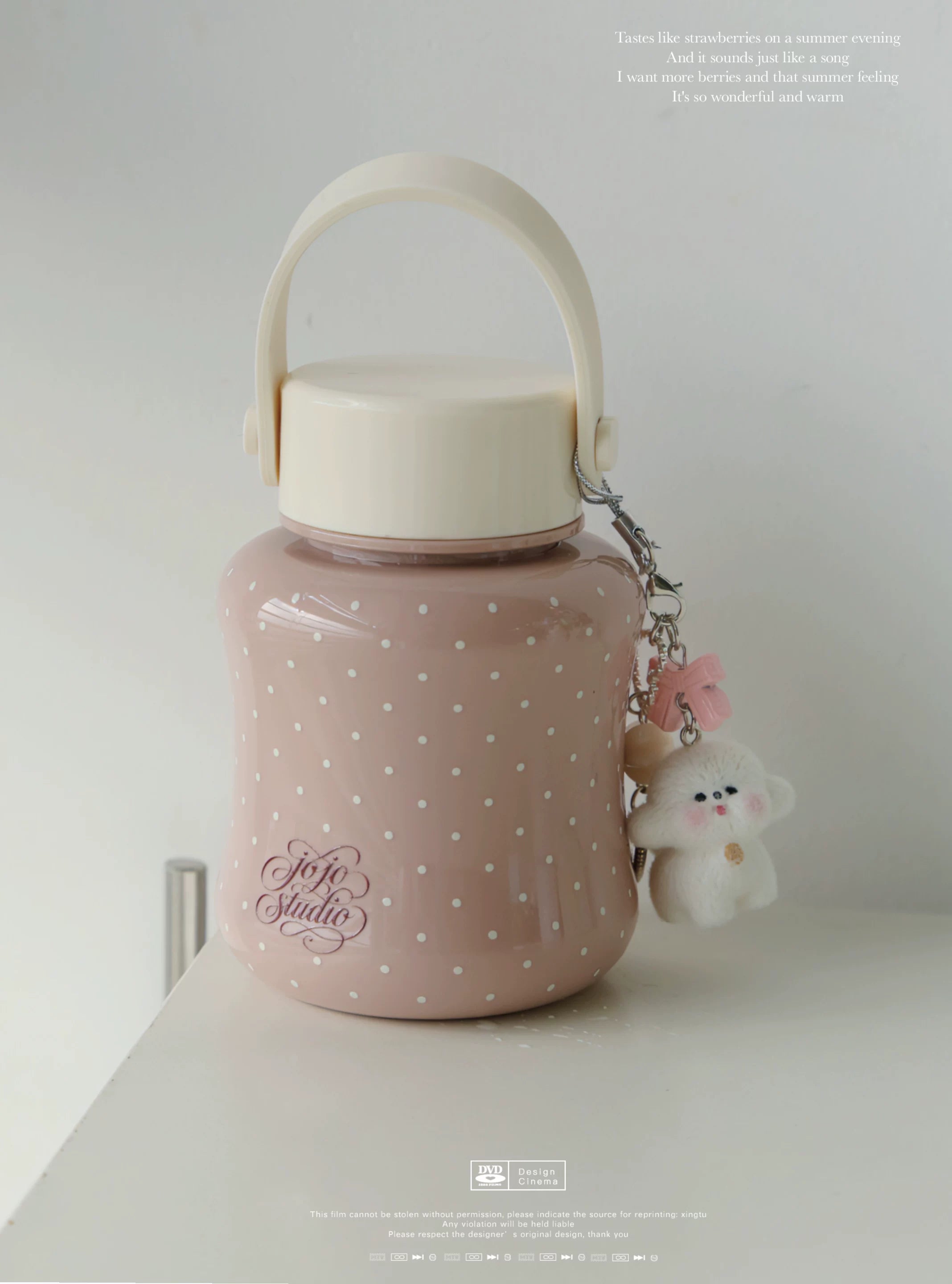[cn | pre-order] jojo studio polka dot 200 ml mini water cup