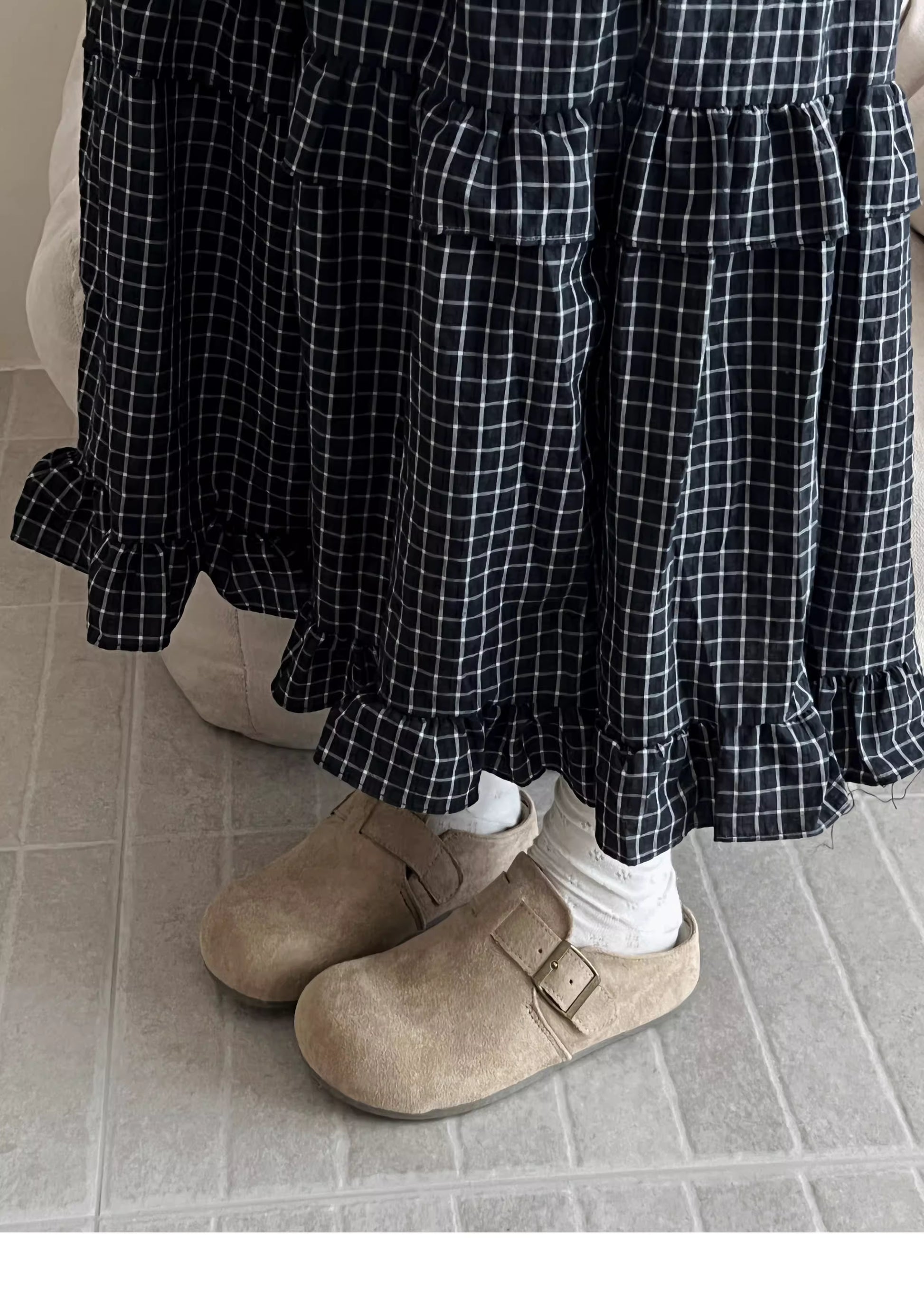 [cn | pre-order] suede loafers slip-ons clogs