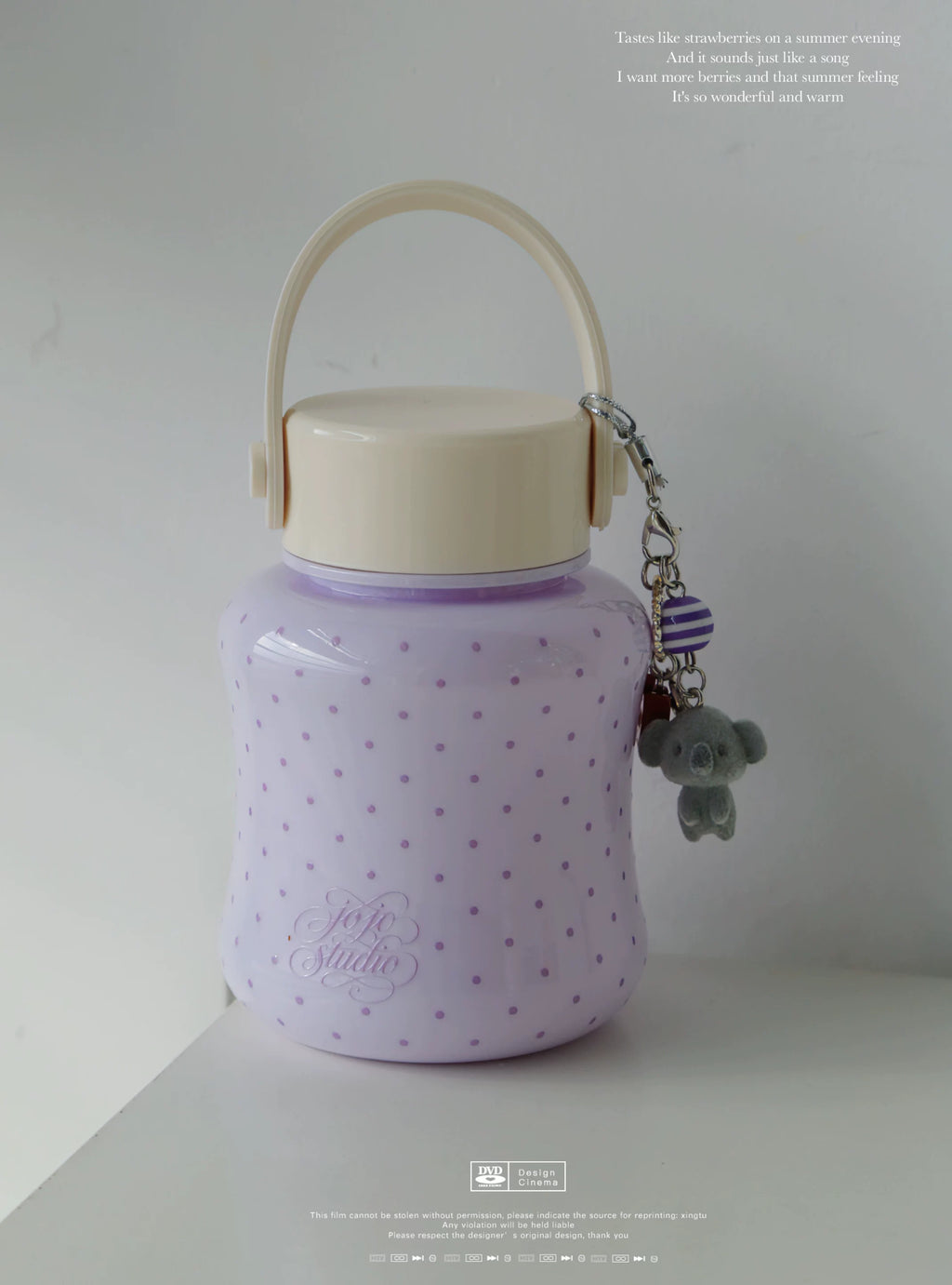 [cn | pre-order] jojo studio polka dot 200 ml mini water cup
