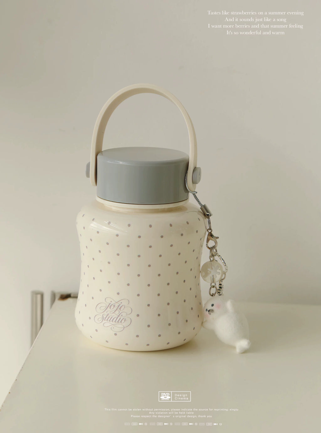 [cn | pre-order] jojo studio polka dot 200 ml mini water cup