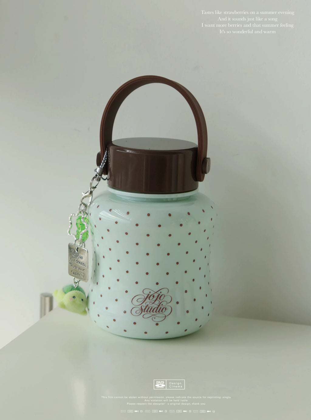 [cn | pre-order] jojo studio polka dot 200 ml mini water cup