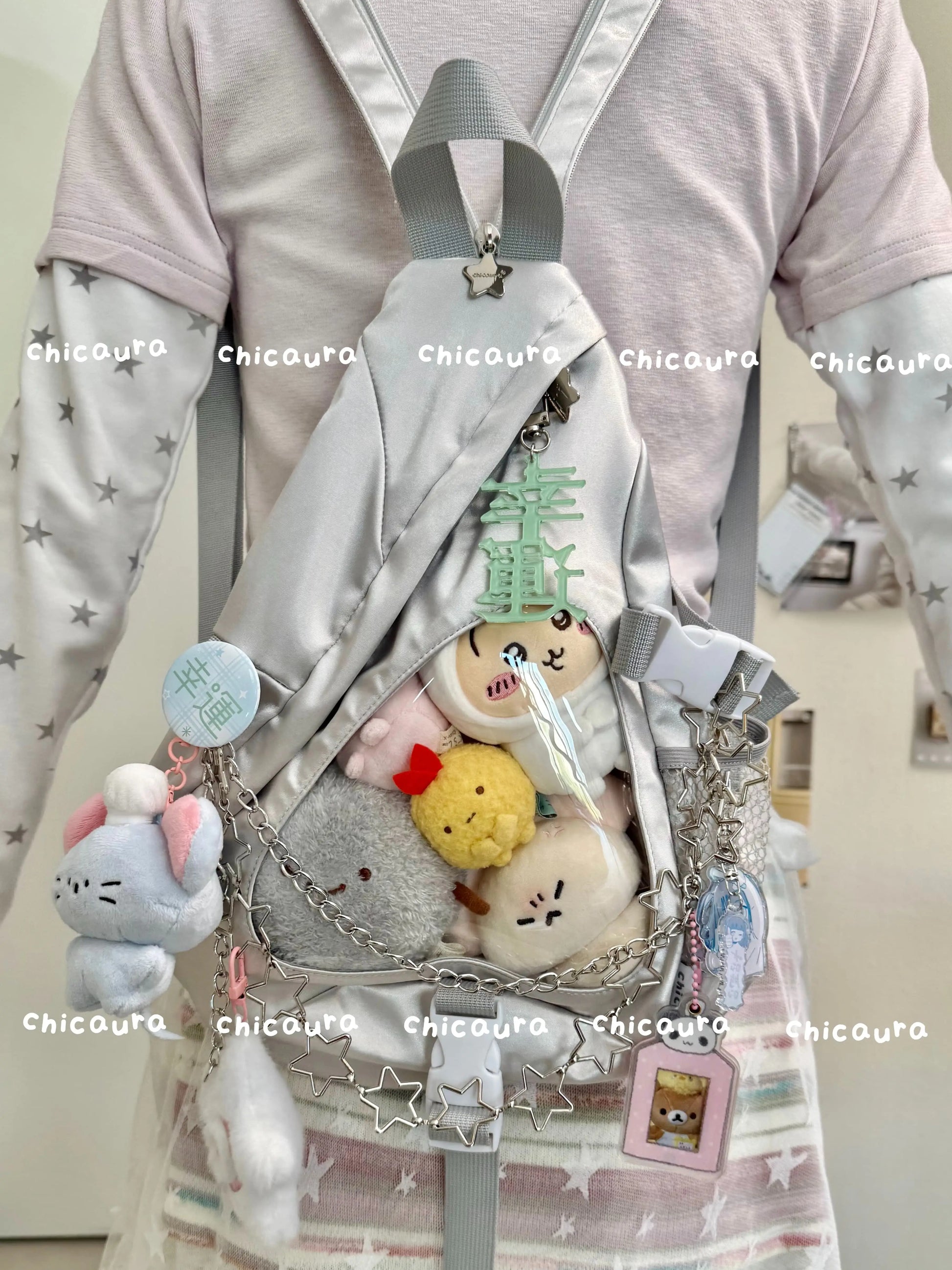 [cn | pre-order] chicaura bow and arrow crossbody ita bag backpack - mini