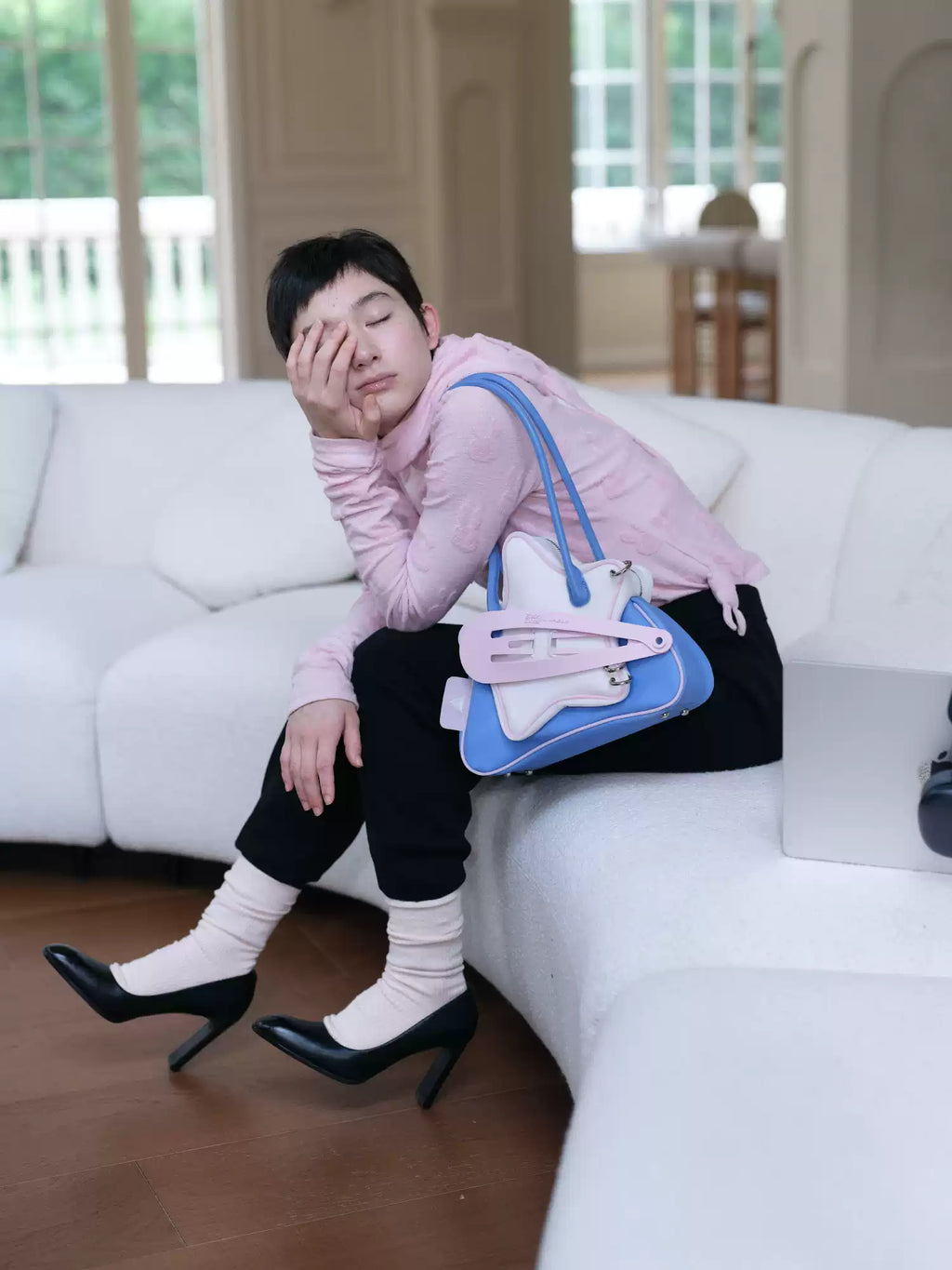 [cn | pre-order] ecoday x maelin star shaped shoulder bag