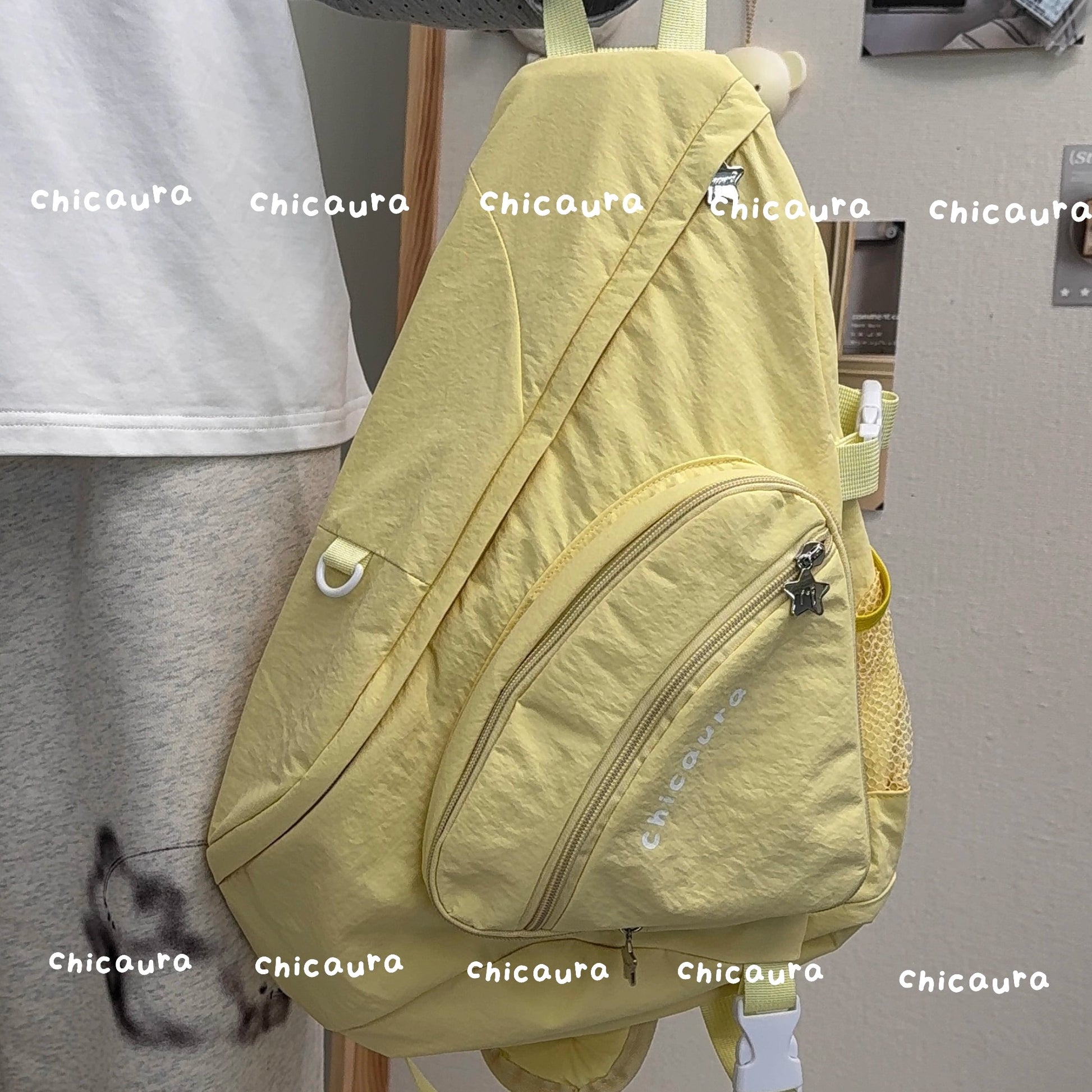 [cn | pre-order] chicaura bow and arrow crossbody ita bag backpack