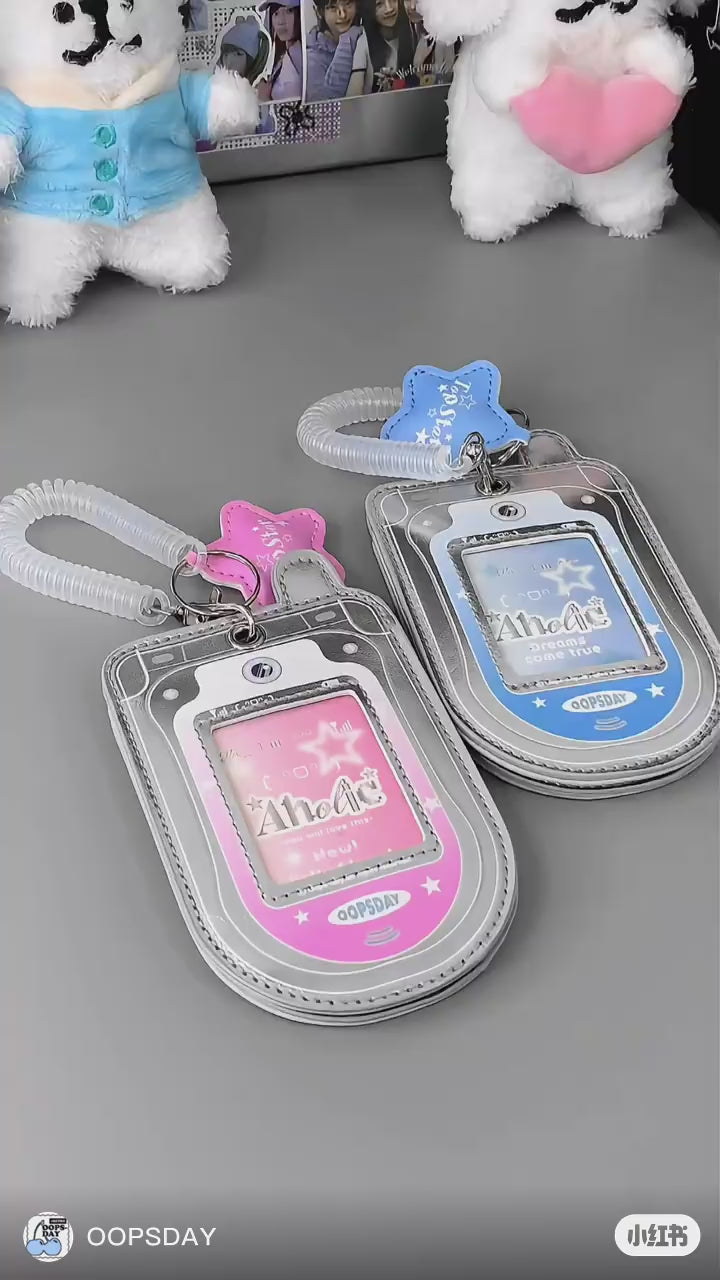 [cn | pre-order] oopsday flip phone photocard holder