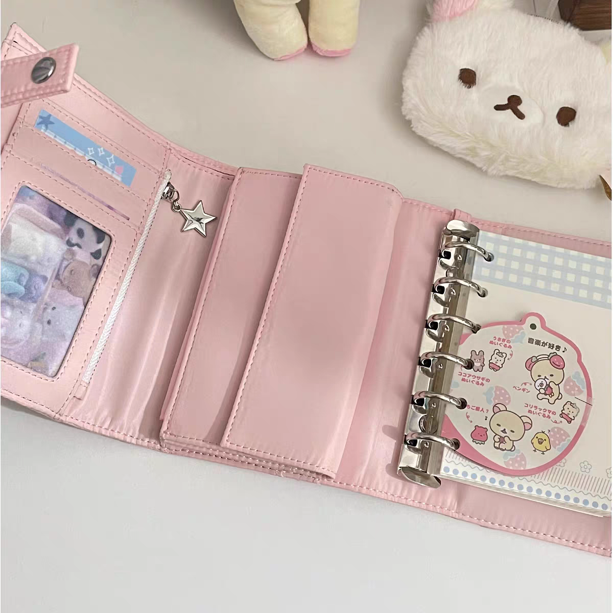 [cn | pre-order] a7 tri-fold binder wallet