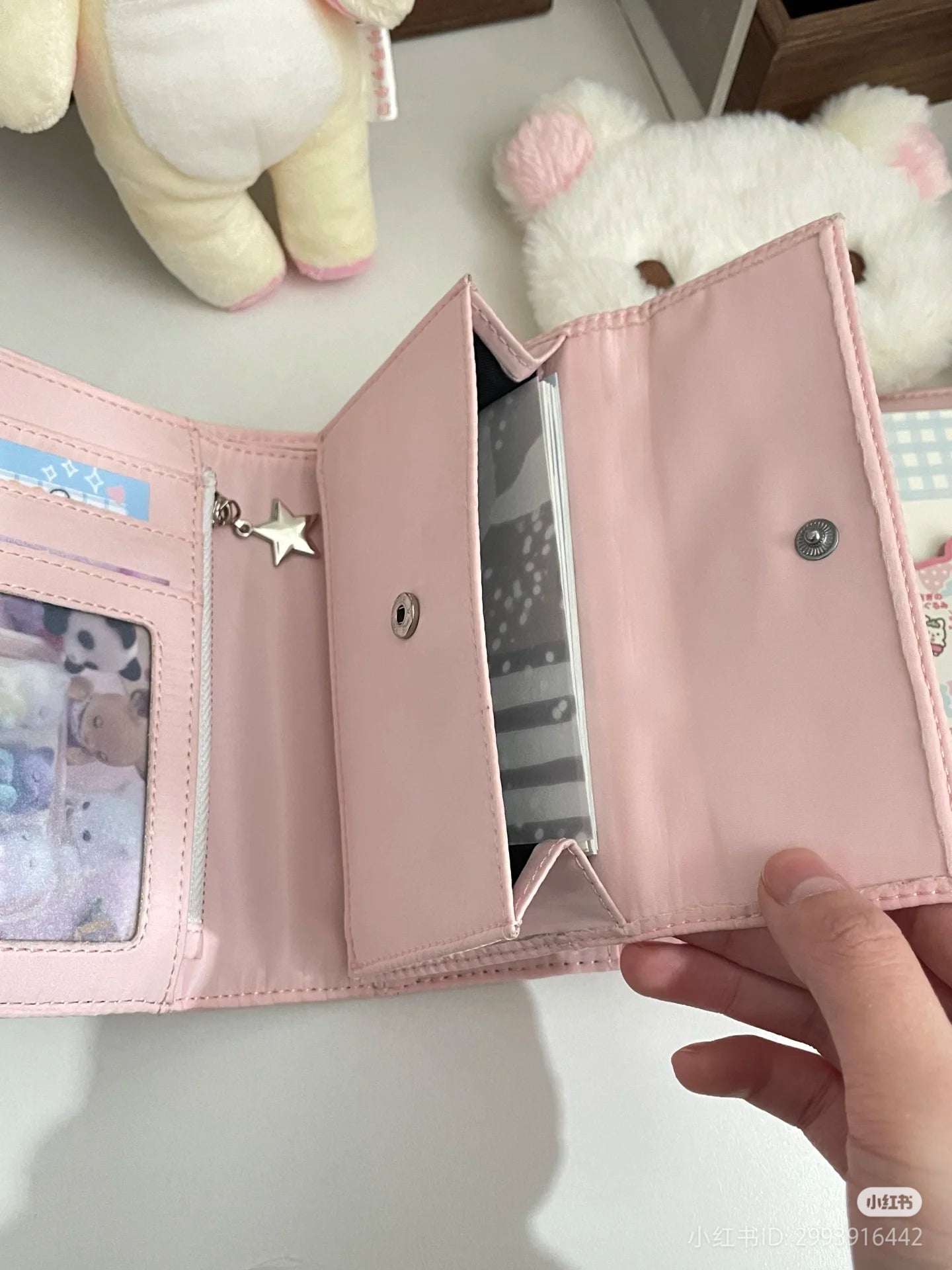 [cn | pre-order] a7 tri-fold binder wallet