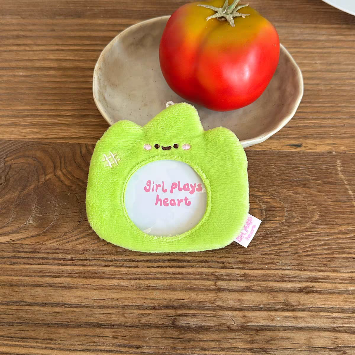[cn | pre-order] girlplays mini pouch keyring with pvc slot
